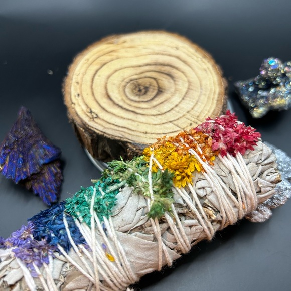 Chakra flower white sage - Picture 3 of 7